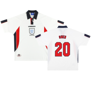 England 1997-99 Home Shirt (M) (Very Good) (OWEN 20)