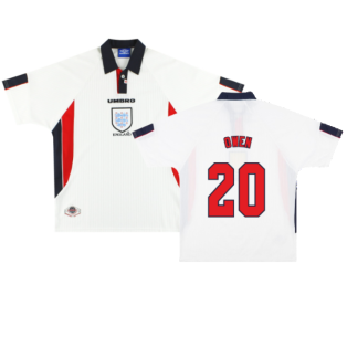 England 1997-99 Home Shirt (XL) (Excellent) (OWEN 20)
