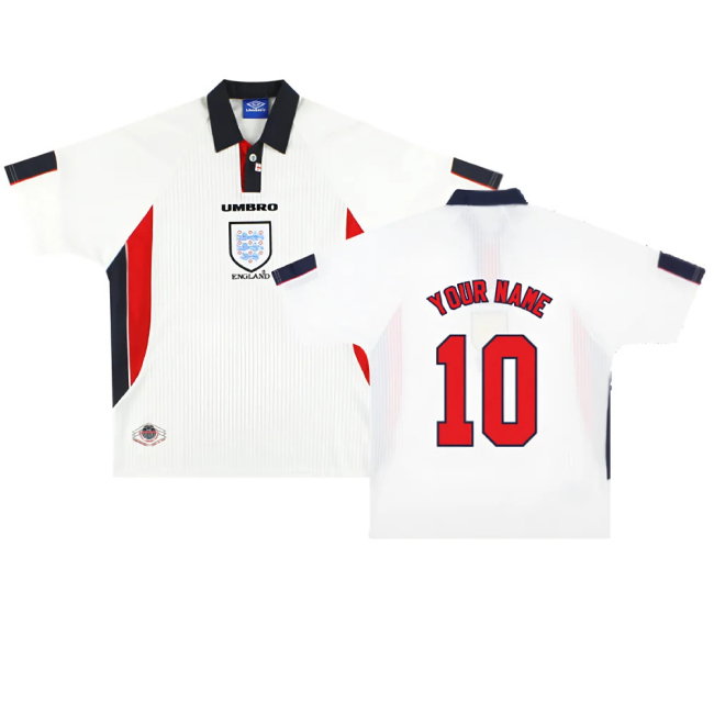 England 1997-99 Home Shirt (XL) (Excellent) (Your Name)