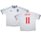 England 1999-00 Home Shirt (M) (Good) (Heskey 11)