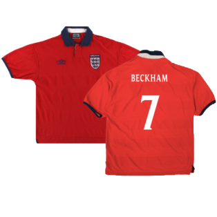 England 1999-01 Away Shirt (Good) (Beckham 7)