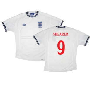 England 1999-01 Home Shirt (Youths) (Excellent) (SHEARER 9)
