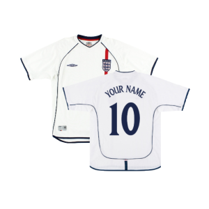 England 2001-03 Home Shirt (XL) (Excellent)