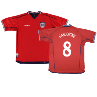 England 2002-04 Away Shirt (L) (Excellent) (Gascoigne 8)