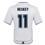 England 2002 Retro Football Shirt (Heskey 11)