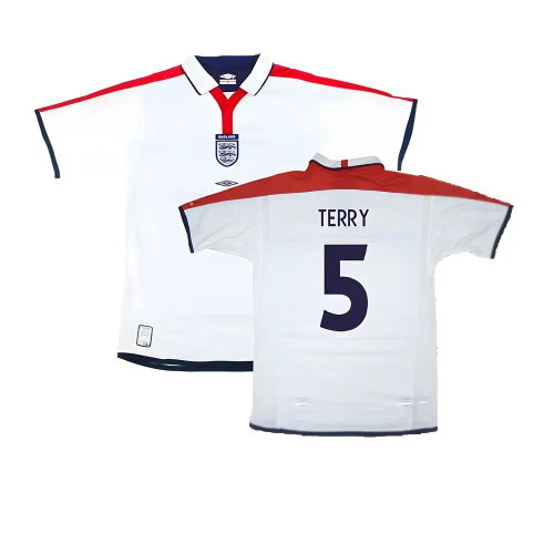 England 2003-05 Home Shirt ((Very Good) L) (Terry 5)
