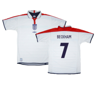 England 2003-05 Home Shirt (XL) (BNWT) (BECKHAM 7)