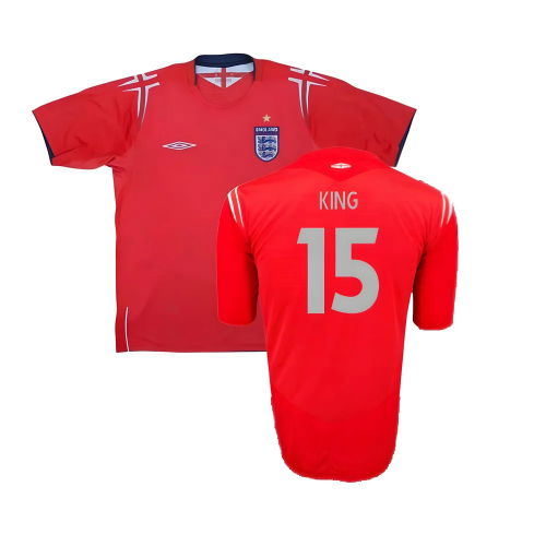 England 2004-06 Away (Excellent) (King 15)