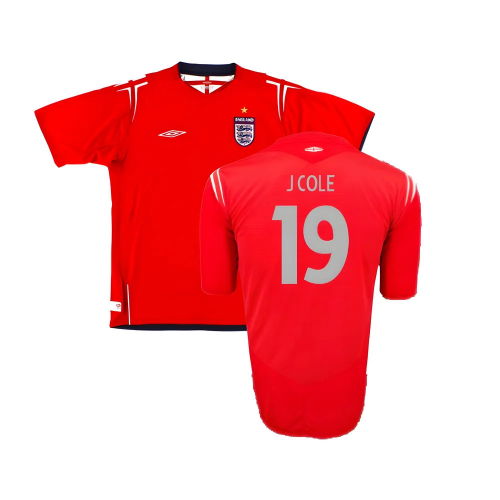 England 2004-06 Away Shirt (2XL) (Excellent) (J Cole 19)