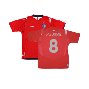 England 2004-06 Away Shirt (Very Good) (GASCOIGNE 8)