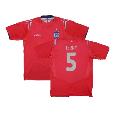 England 2004-06 Away Shirt (XL) (Excellent) (Terry 5)