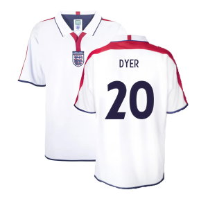 England 2004 Retro Football Shirt (Dyer 20)