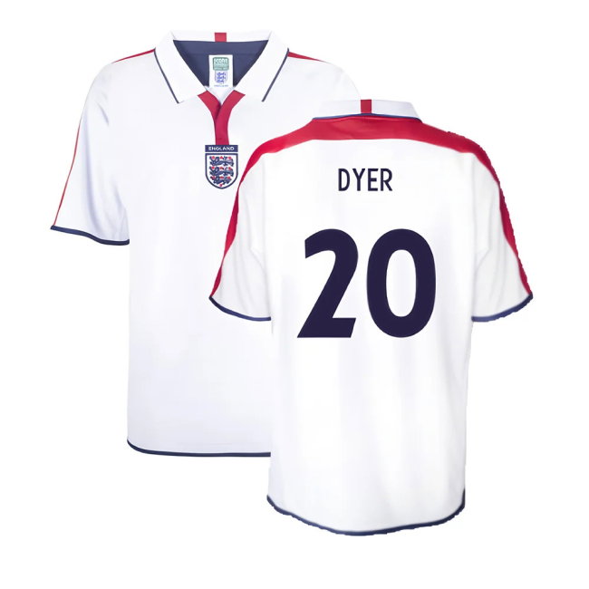 England 2004 Retro Football Shirt (Dyer 20)