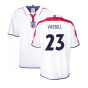 England 2004 Retro Football Shirt (Vassell 23)