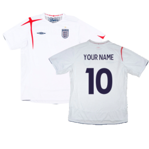 England 2005-07 Home Shirt (XL) (Excellent)