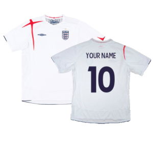 England 2005-07 Home Shirt (XXL) (Very Good)