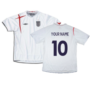 England 2005-2007 Football Shirt (YXL) (Fair) (Your Name)
