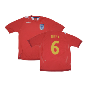 England 2006-08 Away Shirt (M) (Very Good) (TERRY 6)