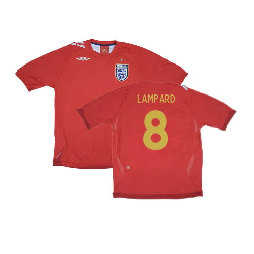 England 2006-08 Away Shirt (S) (Excellent) (LAMPARD 8)
