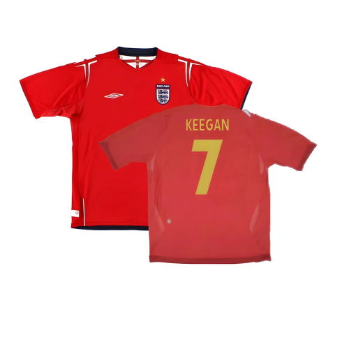 England 2006-08 Away Shirt (XLB 158cm) (Excellent) (KEEGAN 7)
