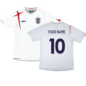 England 2006-08 Home Shirt (XL) (Excellent)