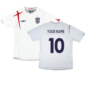 England 2006-08 Home Shirt (XL) (Excellent)