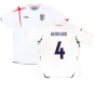England 2007-09 Home Shirt (XLB) (Fair) (GERRARD 4)
