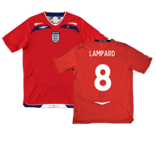 England 2008-10 Away Shirt (Very Good) (LAMPARD 8)
