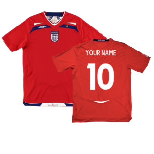 England 2008-10 Away Shirt (Very Good) (Your Name)