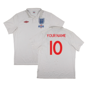 England 2009-10 World Cup Home shirt (XL) (Very Good)