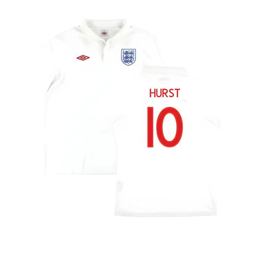 England 2010-12 Home Shirt ((Very Good) M) (HURST 10)