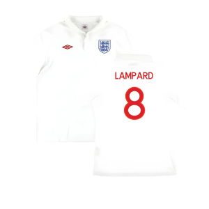 England 2010-12 Home Shirt ((Very Good) M) (Lampard 8)