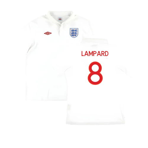England 2010-12 Home Shirt ((Very Good) M) (Lampard 8)