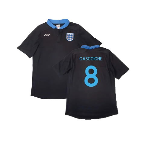 England 2011-12 Away Shirt ((Excellent) L) (Gascoigne 8)