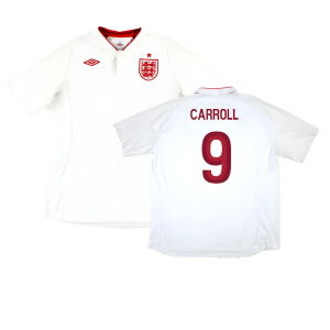 England 2012-13 Home (Mint) (Carroll 9)