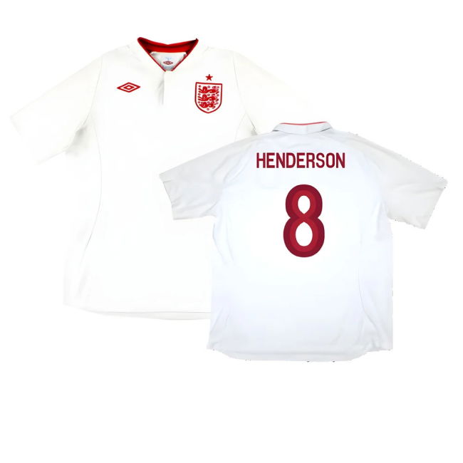 England 2012-13 Home (Mint) (Henderson 8)