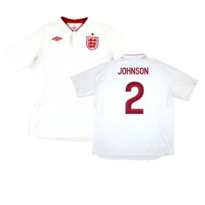 England 2012-13 Home (Mint) (Johnson 2)