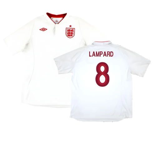 England 2012-13 Home (Mint) (Lampard 8)