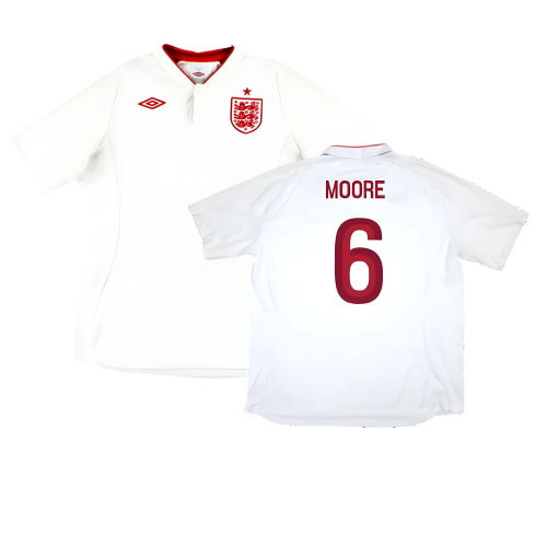 England 2012-13 Home (Mint) (Moore 6)