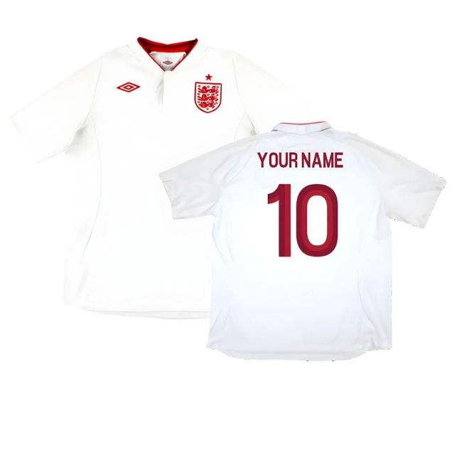 England 2012-13 Home (Mint) (Your Name)