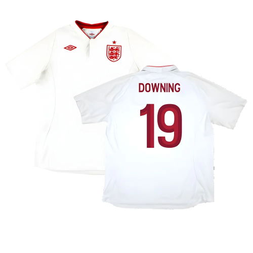 England 2012-13 Home Shirt (Good) (Downing 19)