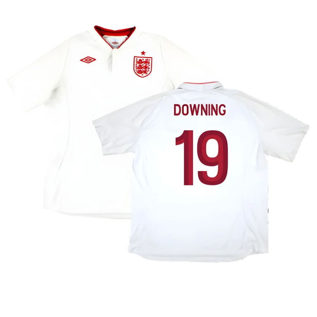 England 2012-13 Home Shirt (Good) (Downing 19)