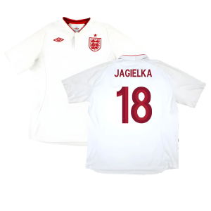 England 2012-13 Home Shirt (Good) (Jagielka 18)