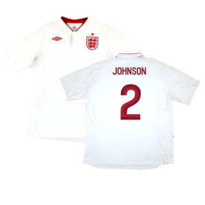 England 2012-13 Home Shirt (Good) (Johnson 2)