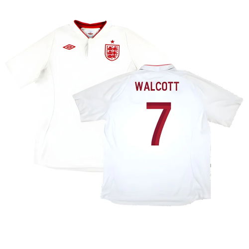 England 2012-13 Home Shirt (Good) (Walcott 7) England 2012-13 Home Shirt (Good) (Walcott 7)