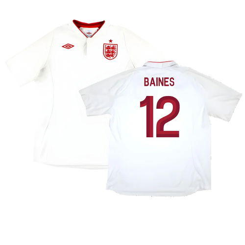 England 2012-13 Home (Very Good) (Baines 12)