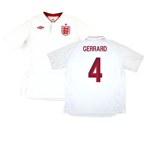 England 2012-13 Home (Very Good) (Gerrard 4)