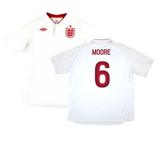 England 2012-13 Home (Very Good) (Moore 6)