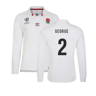 England 2023 RWC Home LS Classic Rugby Shirt (George 2)