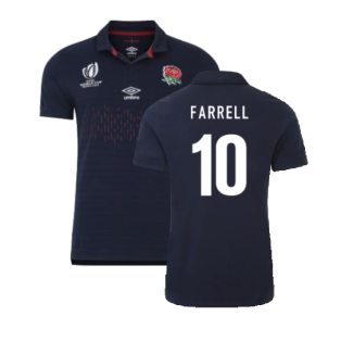 England RWC 2023 Alternate Classic Rugby Jersey (Farrell 10)
